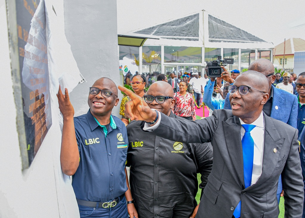 GOV. SANWO-OLU COMMISSIONS NEWLY CONSTRUCTED LAGOS BUILDING INVESTMENT COMPANY (LBIC) HOUSING PROJECTS AT AMUWO-ODOFIN, MILE II, LAGOS